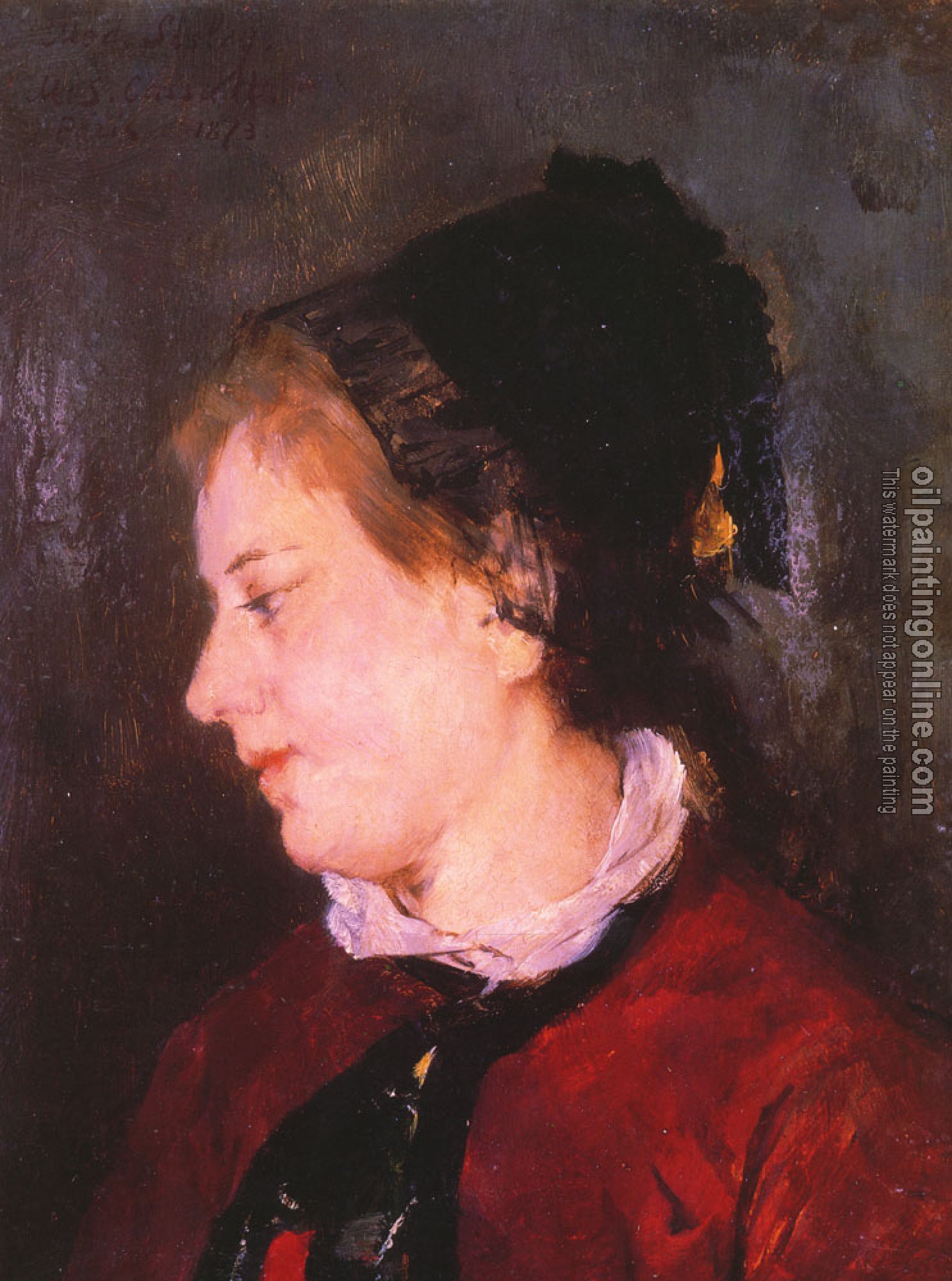 Cassatt, Mary - Portrait of Madame Sisley